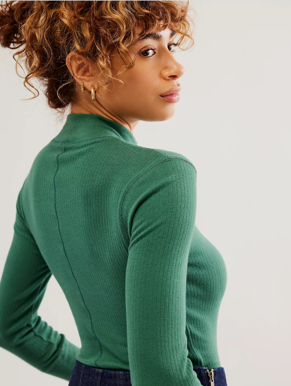 The Rickie Top in Evergreen