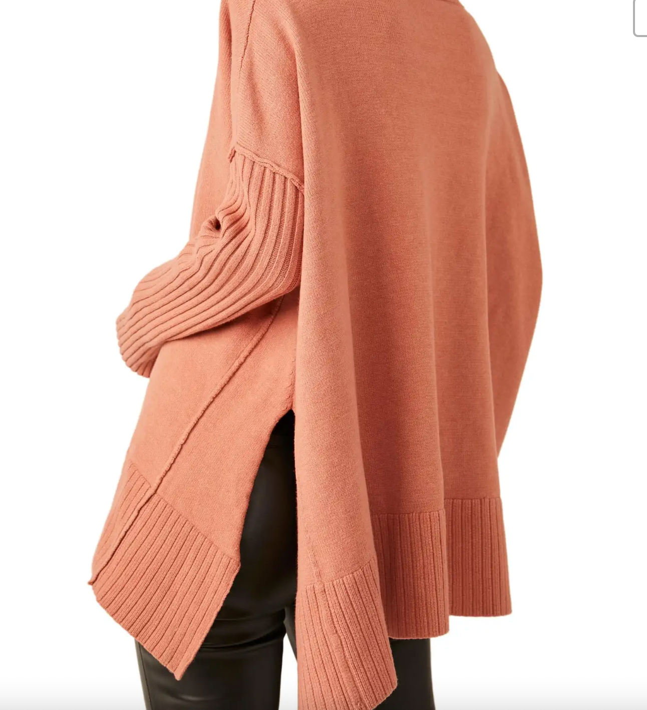 Orion A Line Tunic in Lightest Rose