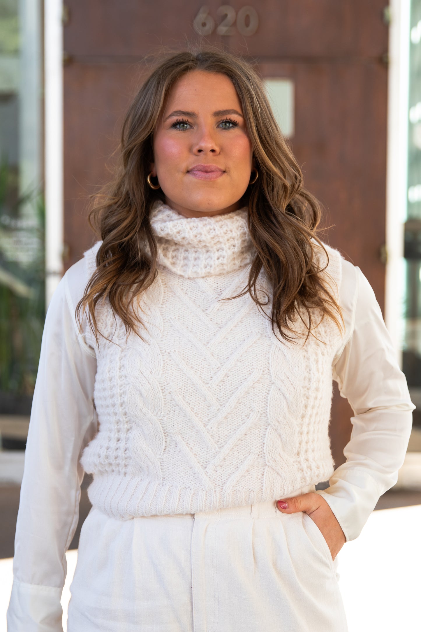 Clementine Sweater in Cream