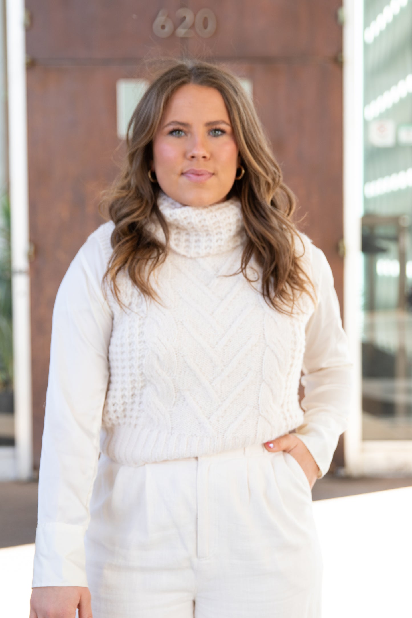 Clementine Sweater in Cream