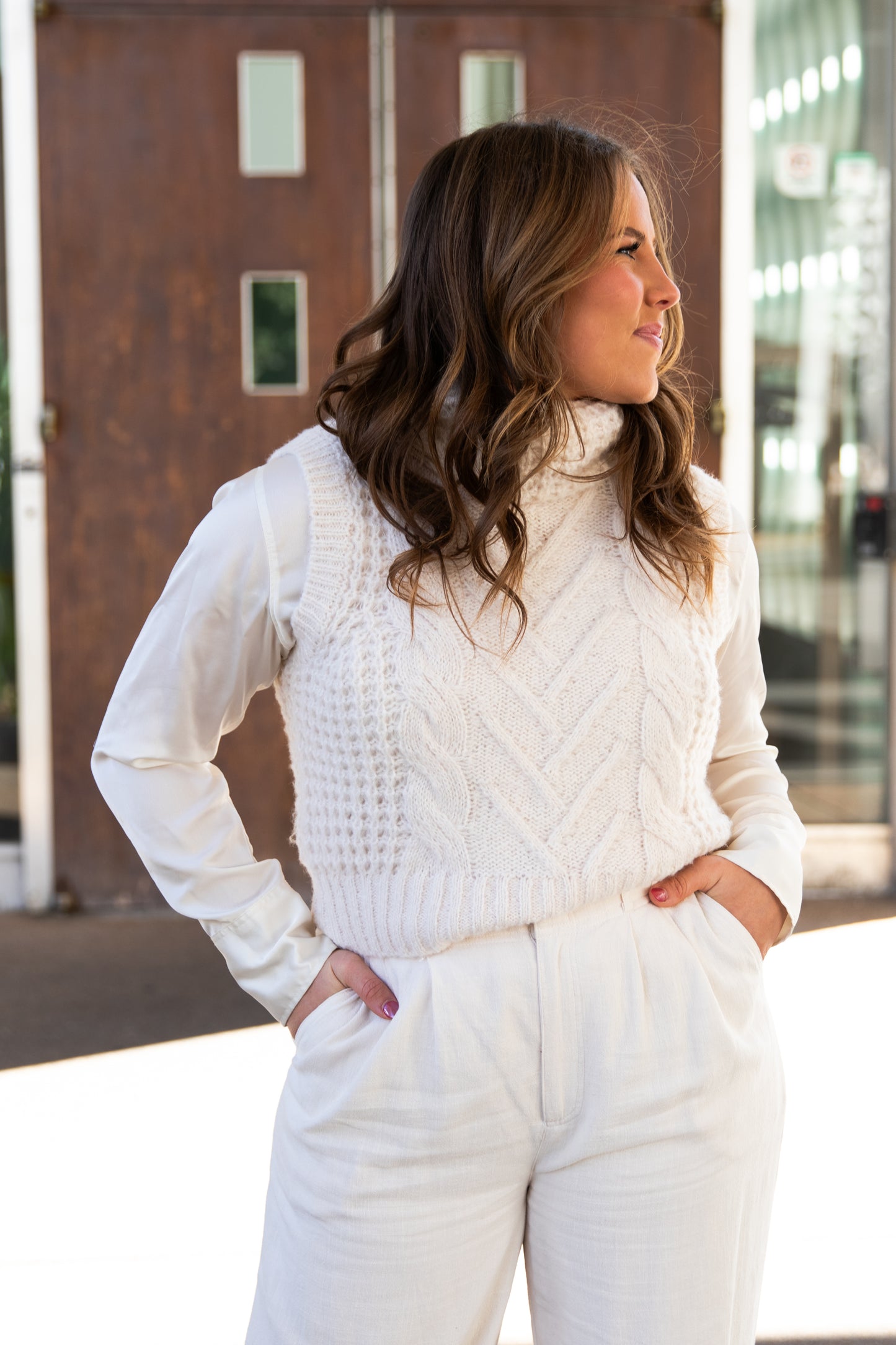 Clementine Sweater in Cream