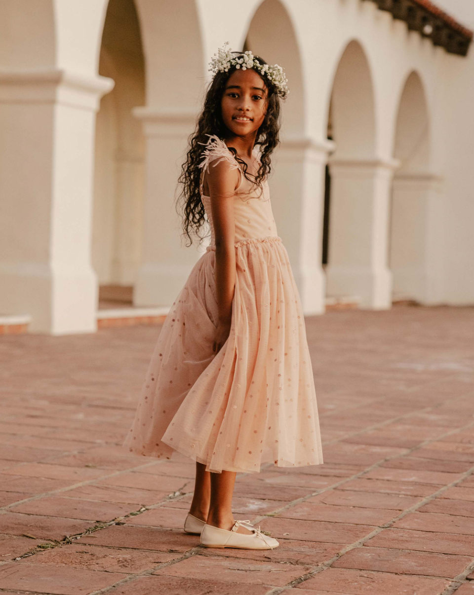 poppy dress | dusty rose