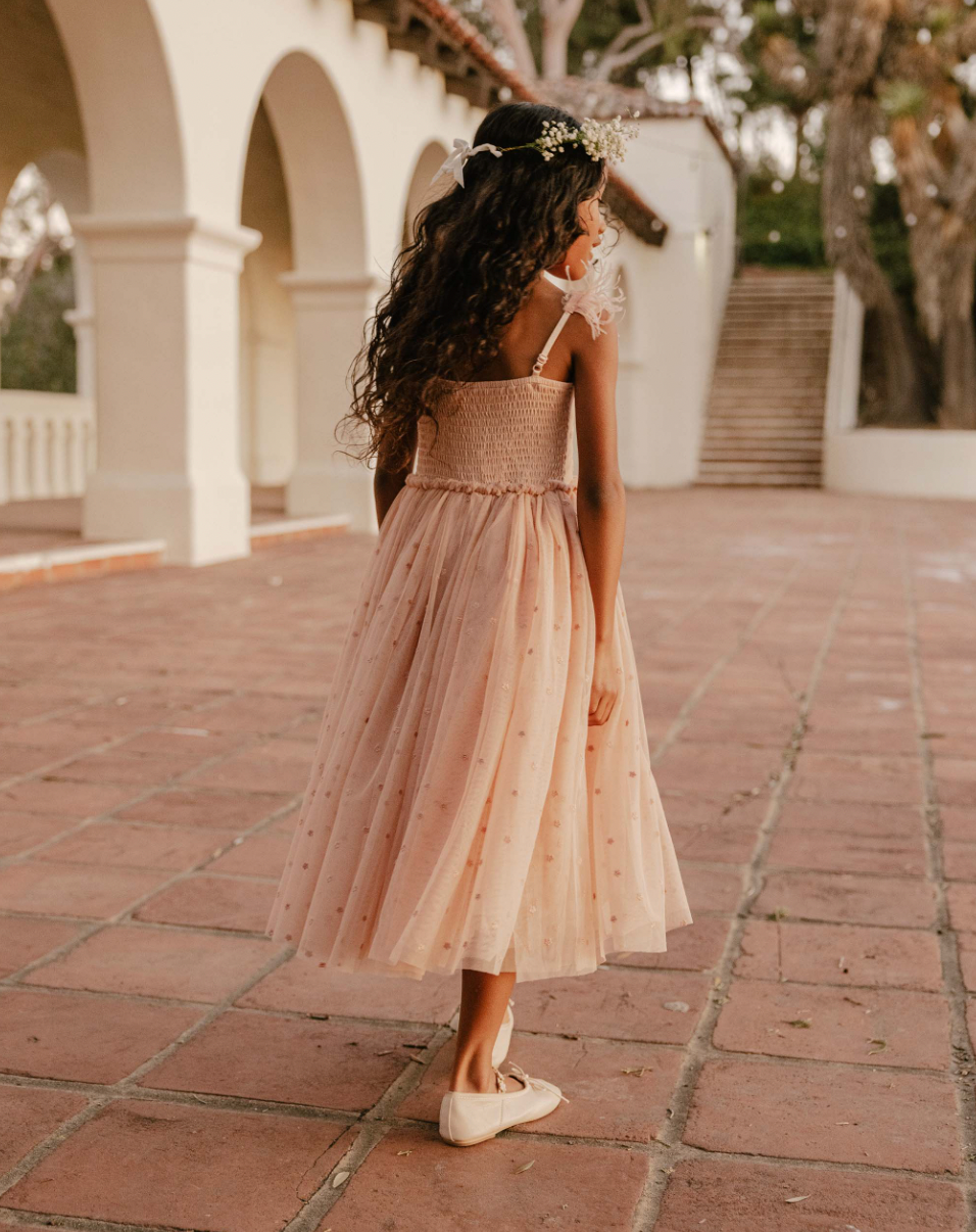 poppy dress | dusty rose