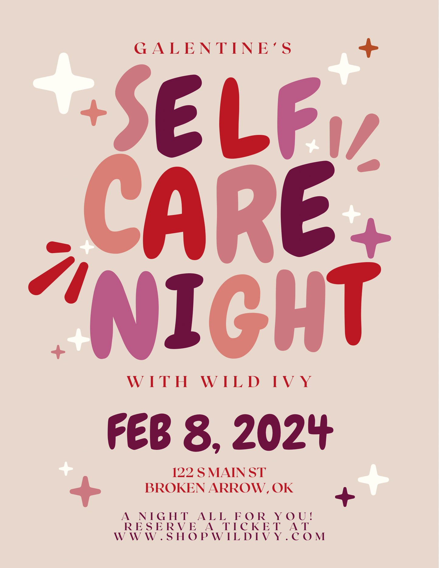 Self Care Galentine's Event