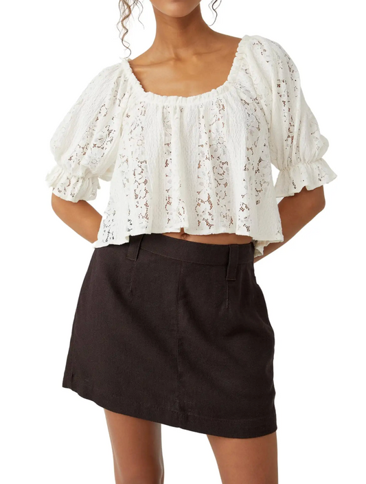 Stacey Lace Top by Free People - Shop Wild Ivy