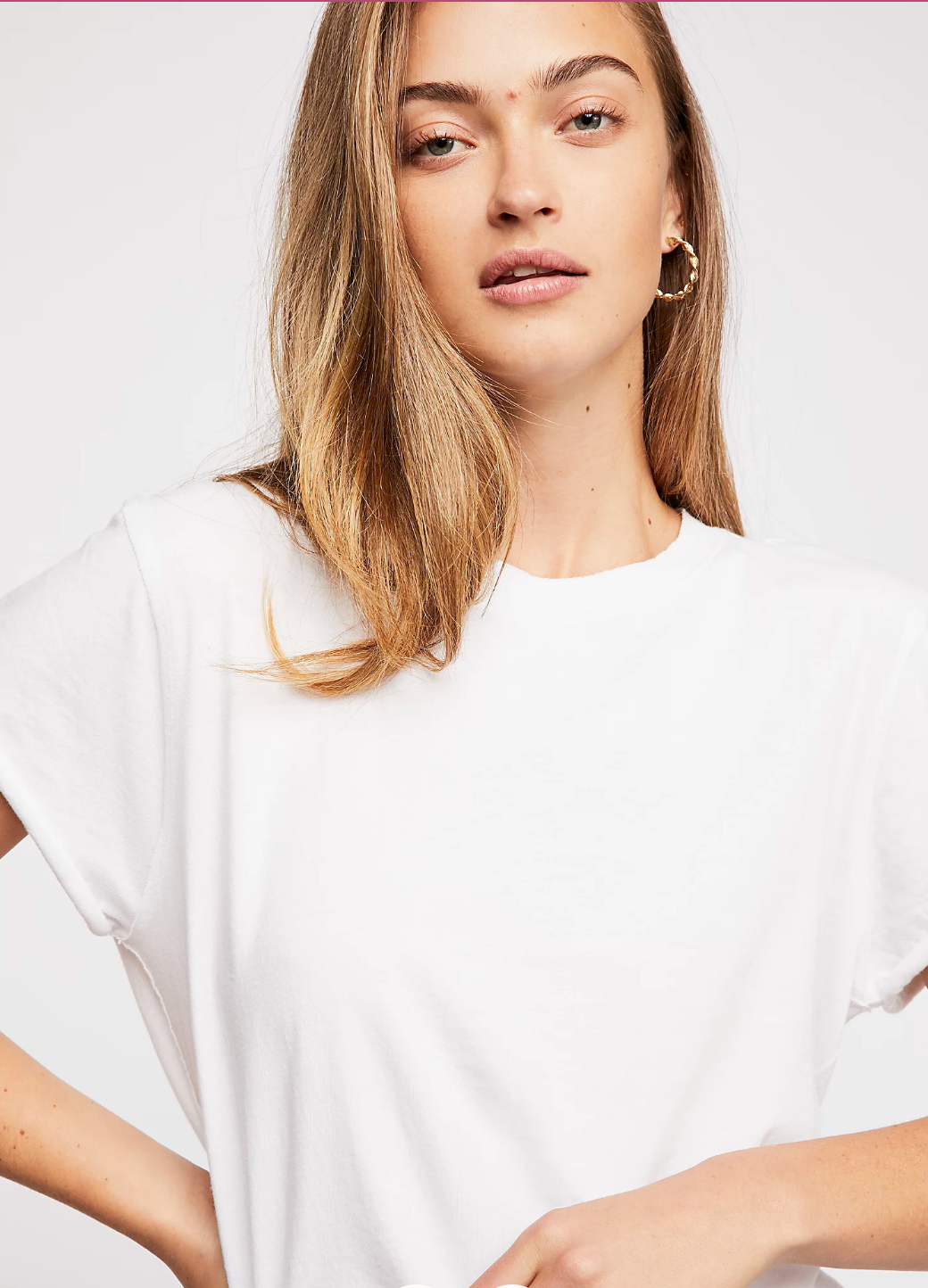 The Perfect Tee in White by Free People - Shop Wild Ivy