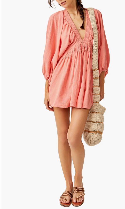 For the Moment Mini Dress in Rosetta by Free People - Shop Wild Ivy