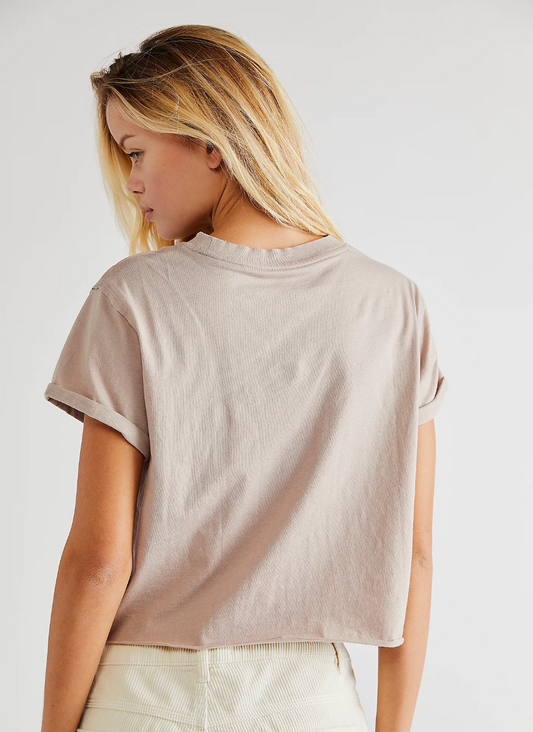 The Perfect Tee in Bunny by Free People - Shop Wild Ivy