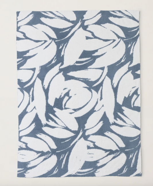 Barefoot Dream's CozyChic Petals Blanket in Dusk Cream - Shop Wild Ivy