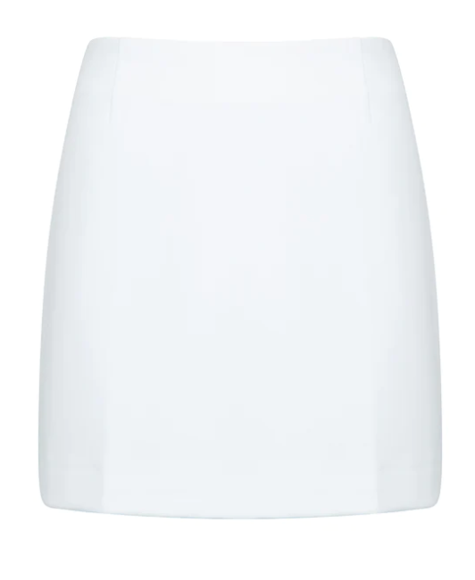 Whisper Short Skirt in White - Shop Wild Ivy