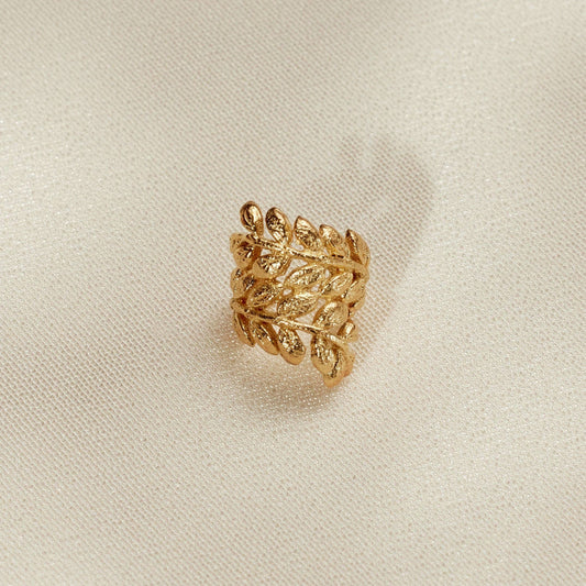 Laurea Ear Cuff | Jewelry Gold Gift Waterproof - Shop Wild Ivy