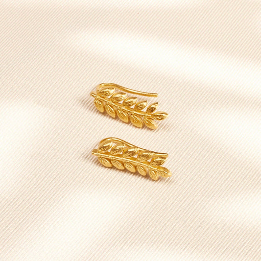 Laurea Earrings | Jewelry Gold Gift Waterproof - Shop Wild Ivy