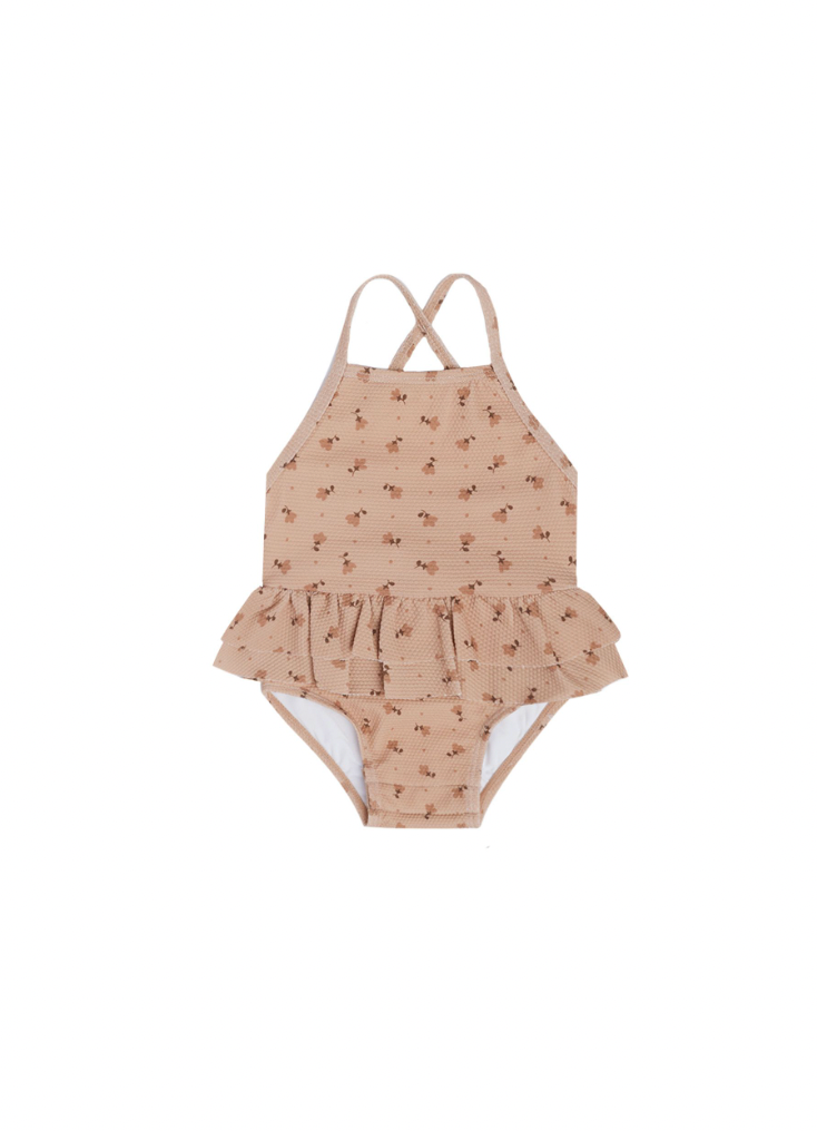 RUFFLED ONE-PIECE SWIMSUIT | TULIPS