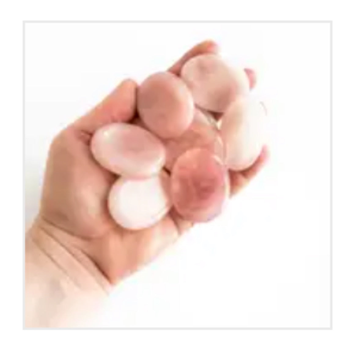 Rose Quartz Worry Stone